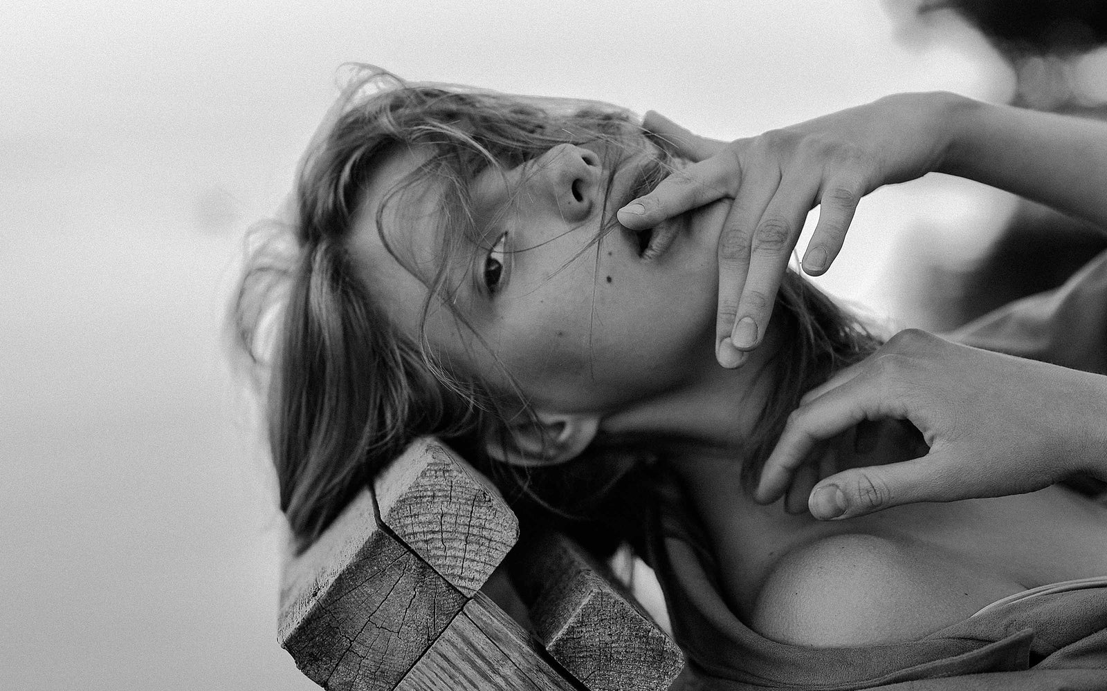 BW image of Model Organic Beauty