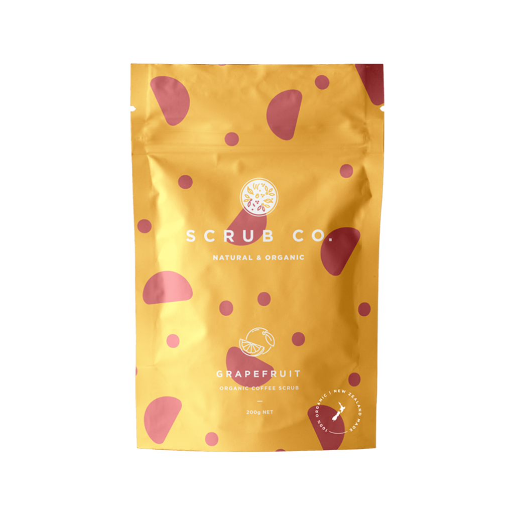 Scrub Co Organic Coffee Scrub with Grapefruit